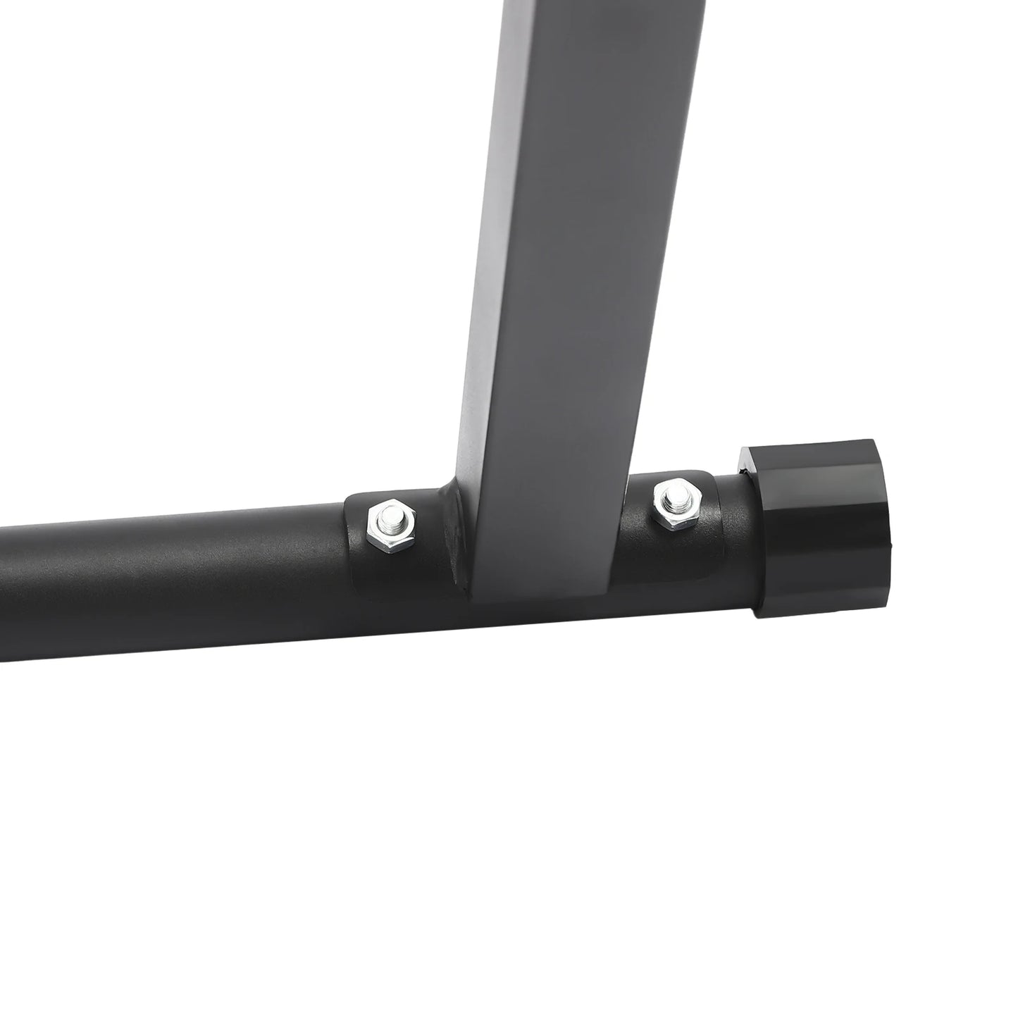 Estación de dominadas y fondos ajustable EnduroFlex: barra triangular multiángulo para entrenamiento de fuerza, calistenia y gimnasio en casa.
