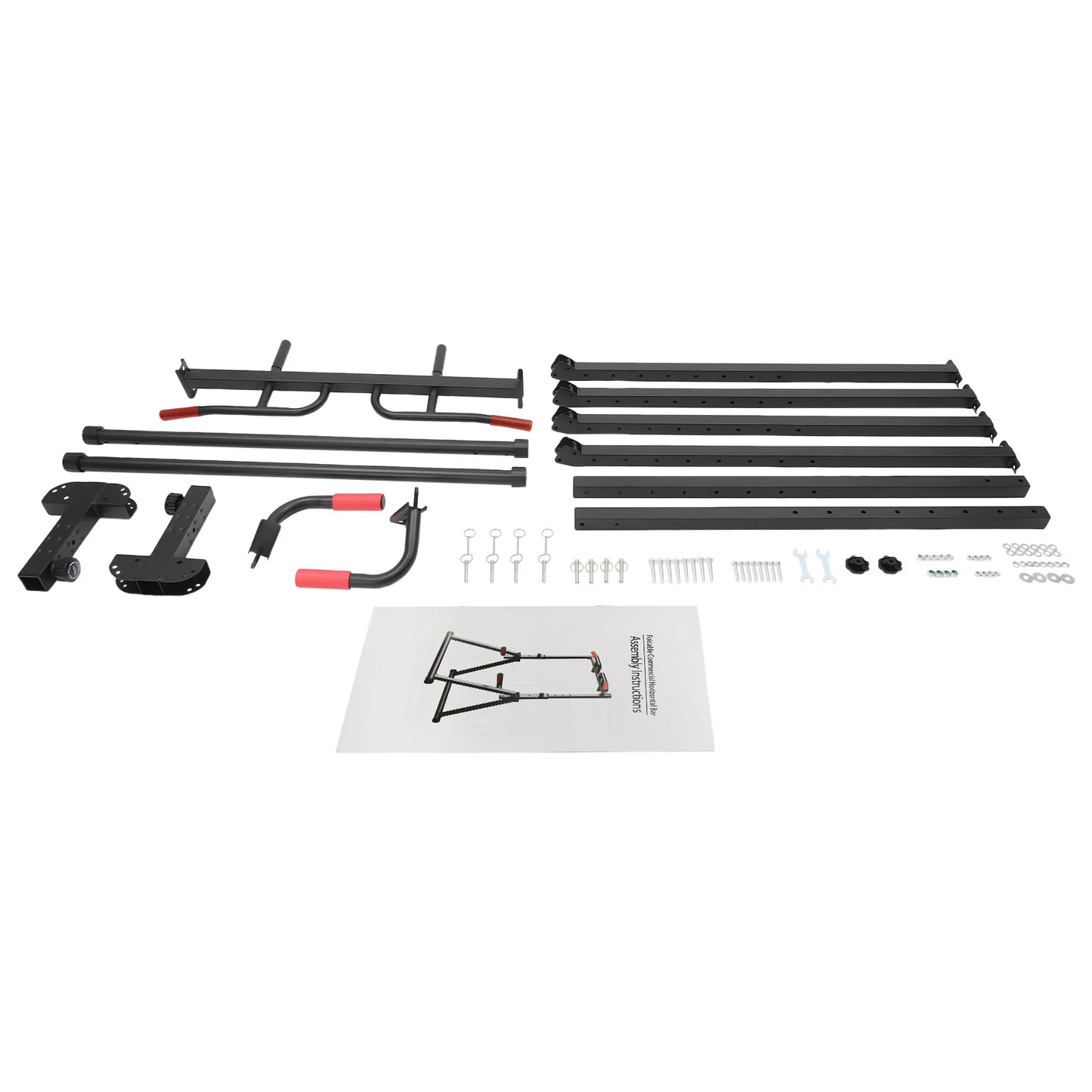 Estación de dominadas y fondos ajustable EnduroFlex: barra triangular multiángulo para entrenamiento de fuerza, calistenia y gimnasio en casa.