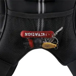 Chaleco lastrado EnduroFlex: carga ajustable (de 2,7 kg a 13,6 kg) con correa reflectante para entrenamiento cardiovascular, de fuerza y con el propio peso.